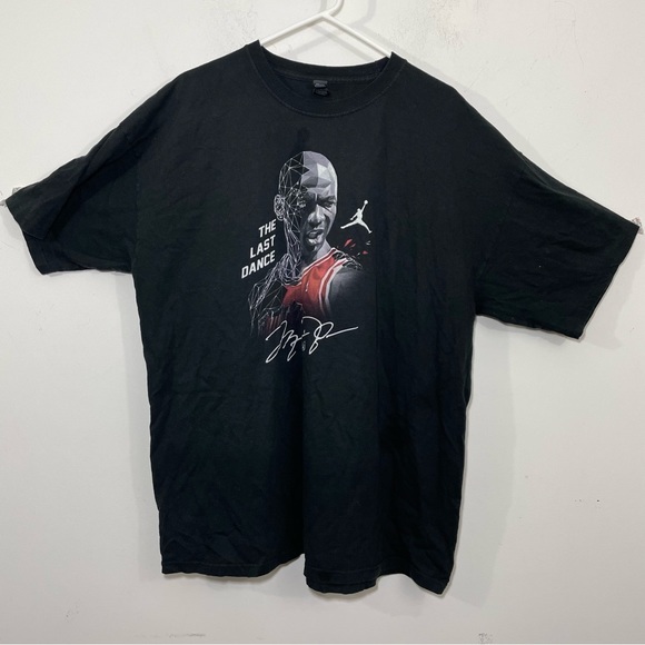 Vintage Other - Vintage 2000s Michael Jordan T-shirt black XXL Save the last dance 100% cotton
